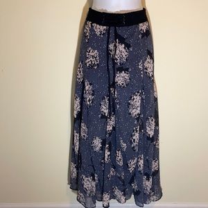 Lapis long skirt size S